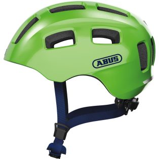   ABUS kerékpáros gyerek sisak Youn-I 2.0, In-Mold, sparkling green, S (48-54 cm)