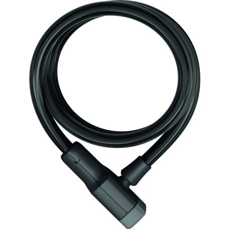ABUS kábel lakat 6412K/120, fekete (13407 cikkszámú - 6415K/120/15 helyettesítő)