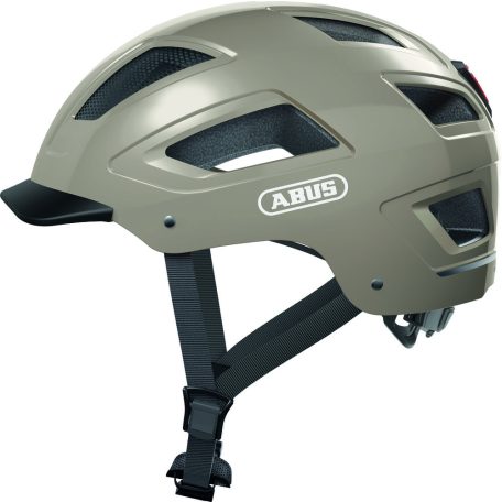 ABUS kerékpáros városi sisak Hyban 2.0, ABS, monument grey, XL (58-63 cm)