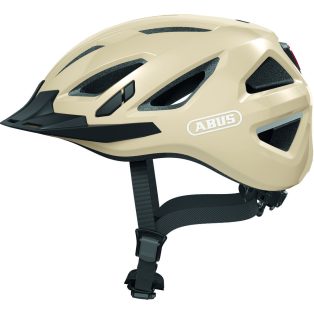   ABUS kerékpáros városi sisak Urban-I 3.0, In-Mold, cannoli cream, L (56-61 cm)