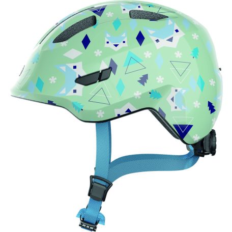 ABUS kerékpáros gyerek sisak Smiley 3.0, In-Mold, green nordic, M (50-55 cm)