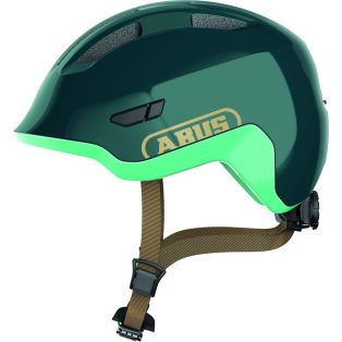   ABUS kerékpáros gyerek sisak Smiley 3.0 ACE LED, In-Mold, royal green, S (45-50 cm)