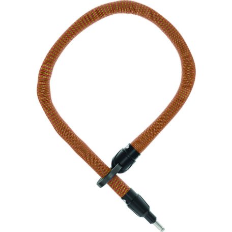 ABUS kiegészítő lánc IvyTex Adaptor Chain 6KS/85 patkó lakathoz és Alarmbox 2.0-hoz, sparkling orange