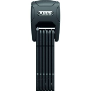   ABUS hajtogatható lakat riasztóval BORDO Granit Alarm 6500KA/90, XPlus zárszerkezettel, SH tartóval, fekete