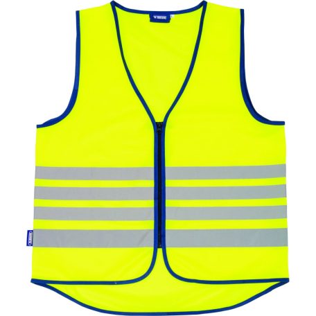 ABUS Lumino biztonsági fényvisszaverős mellény, neon sárga, L