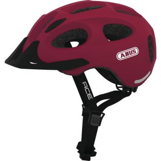   ABUS kerékpáros városi sisak Youn-I ACE, In-Mold, cherry red, M (52-57 cm)