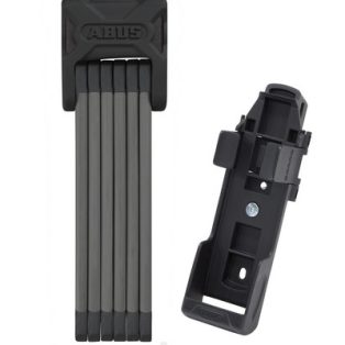   ABUS hajtogatható lakat BORDO 6000/90, Plus zárszerkezettel, SH tartóval, fekete, adott kulcshoz (kulcs számát kérem a megjegyzésbe írni)