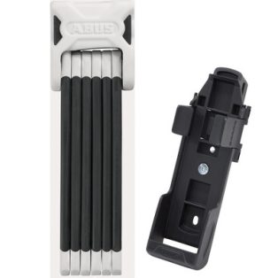   ABUS hajtogatható lakat BORDO 6000/90, Plus zárszerkezettel, SH tartóval, fehér, adott kulcshoz (kulcs számát kérem a megjegyzésbe írni)