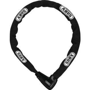   ABUS láncos lakat Steel-O-Chain 9808/110, Plus zárszerkezettel, fekete, adott kulcshoz (kulcs számát kérem a megjegyzésbe írni)