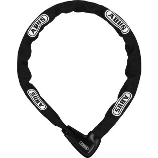   ABUS láncos lakat Steel-O-Chain 9809/140, Plus zárszerkezettel, fekete, adott kulcshoz (kulcs számát kérem a megjegyzésbe írni)