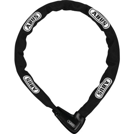 ABUS láncos lakat Steel-O-Chain 9809/170, Plus zárszerkezettel, fekete, adott kulcshoz (kulcs számát kérem a megjegyzésbe írni)