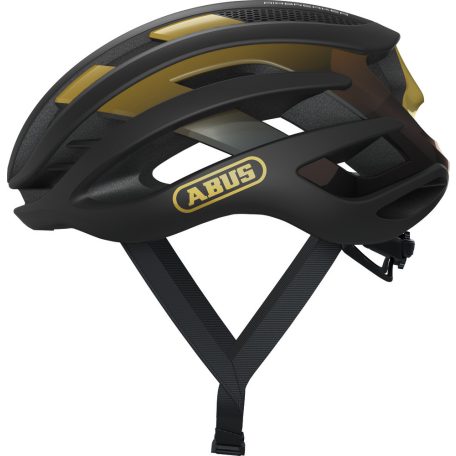 ABUS kerékpáros sport sisak AirBreaker, In-Mold, black gold, S (51-55 cm)