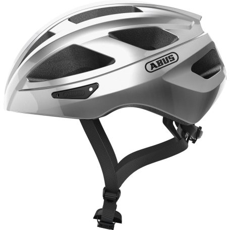 ABUS kerékpáros sport sisak Macator, In-Mold, gleam silver, S (51-55 cm)