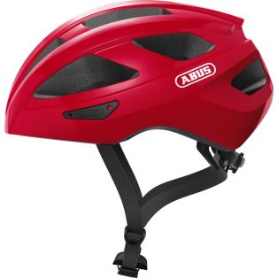   ABUS kerékpáros sport sisak Macator, In-Mold, blaze red, M (52-58 cm)