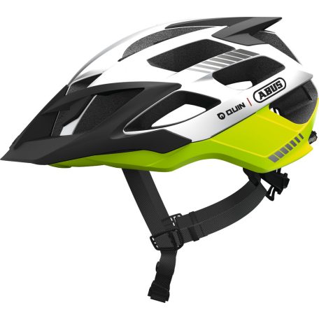 ABUS kerékpáros sport sisak Moventor QUIN, In-Mold, neon yellow, M (52-57 cm)