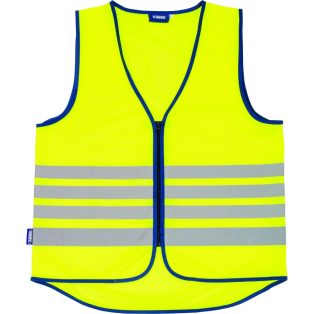   ABUS Lumino biztonsági fényvisszaverős mellény, neon sárga, XXXL