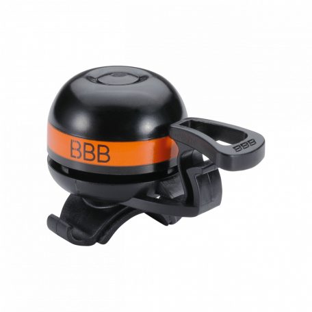 BBB Cycling kerékpáros csengő BBB-14 EasyFit Deluxe, narancs