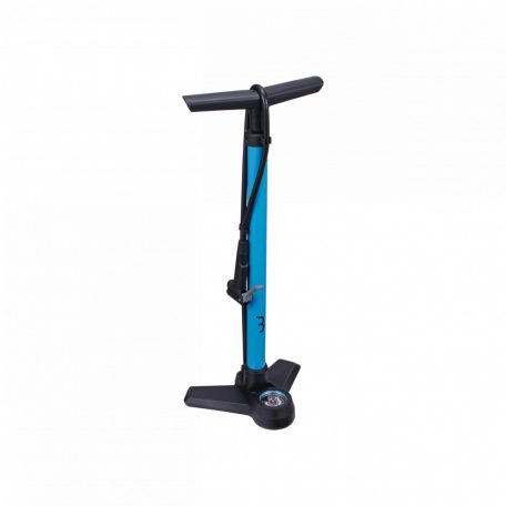 BBB Cycling kerékpáros állópumpa BFP-21 AirBoost, acél és kompozit, kék