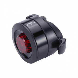   BBB Cycling kerékpáros hátsó lámpa BLS-122 Spy, 7 lumen, 2mód, 2xCR2032 elemes, gumis felfogatással