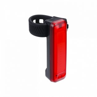   BBB Cycling kerékpáros hátsó lámpa BLS-137 Signal, 20 lumen, 5 mód, micro USB tölthető 300mAh akku, gumis felfogatással (BLS-82 helyettesítője)