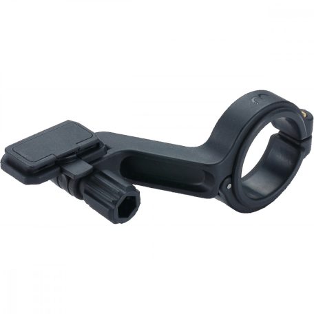 BBB Cycling kerékpáros lámpához rögzítőbilincs BLS-195 CenterMount 2.0, lámpa középre szereléséhez, 31.8 és 35.0mm-es kormányokra, bal- vagy jobboldali elhelyezés, GoPro kompatibilis, első lámpákhoz