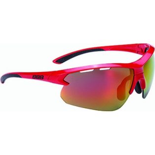   BBB Cycling kerékpáros sportszemüveg BSG-52 Impulse, fényes piros keret / MLC piros lencsékkel
