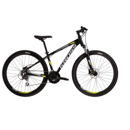 27,5_KROSS Hexagon 5.0 27,5 fekete-lime S(17)