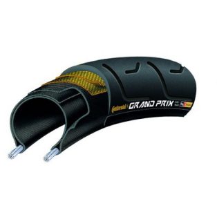   Continental országúti kerékpáros külső gumi 28-559 Grand Prix 26x1 1/8 fekete/fekete, Skin
