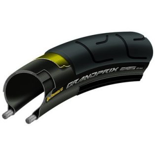   Continental országúti kerékpáros külső gumi 28-622 Grand Prix 700x28C fekete/fekete, Skin hajtogathatós
