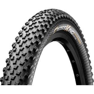   Continental MTB kerékpáros külső gumi 70-584 Cross King 2.8 ProTection 27,5x2,8 fekete/fekete, Skin hajtogathatós