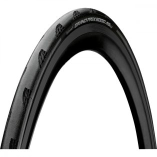   Continental országúti kerékpáros külső gumi 28-622 Grand Prix 5000 AllSeason TR 700x28C, hookless felni kompatibilis, tubeless ready, fekete/fekete, reflektoros