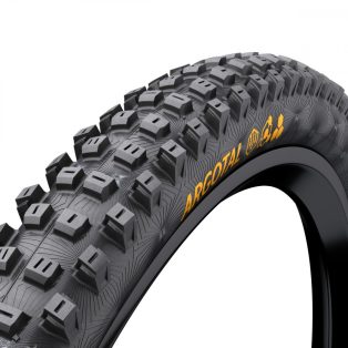   Continental MTB kerékpáros külső gumi 60-584 Argotal Downhill SuperSoft 27,5x2,4 fekete/fekete hajtogathatós Skin