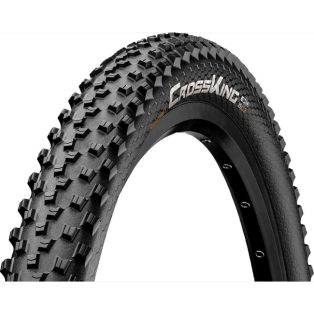   Continental MTB kerékpáros külső gumi 50-584 Cross King 2.0 27,5x2,0 fekete/fekete, Skin