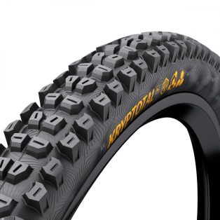   Continental MTB kerékpáros külső gumi60-584 Kryptotal-R Enduro Soft 27,5x2,4 fekete/fekete hajtogathatós, hátra