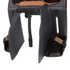 Polisport hátsó gyerekülés Minia FF, vázra szerelhető, fekete