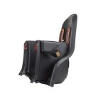 Polisport hátsó gyerekülés Minia FF, vázra szerelhető, fekete