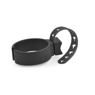   Polisport kulacstartó gumipántos Junior 300/350 ml-es gyerek kulacsokhoz, kompozit, fekete
