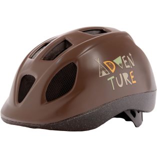   Polisport kerékpáros gyerek sisak Adventure barna/mintás, XS (46-53 cm)
