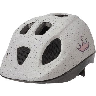   Polisport kerékpáros gyerek sisak Crown lila/mintás, XS (46-53 cm)