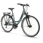 Albis forma vázas zöld